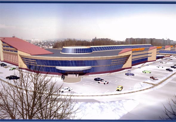 Проект торгового центра Факел во Владимире фото vgv