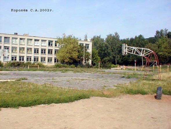 спортивная площадка школы N 17 во Владимире фото vgv