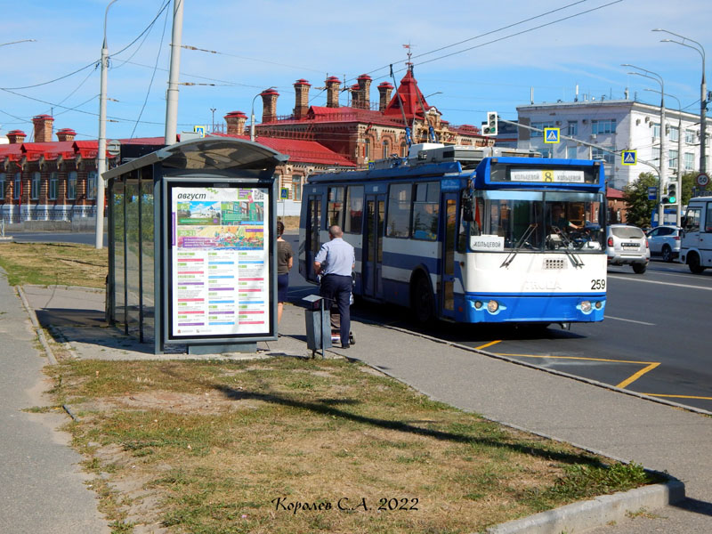 остановка общественного транспорта «Студеная Гора» у дома 14 во Владимире фото vgv