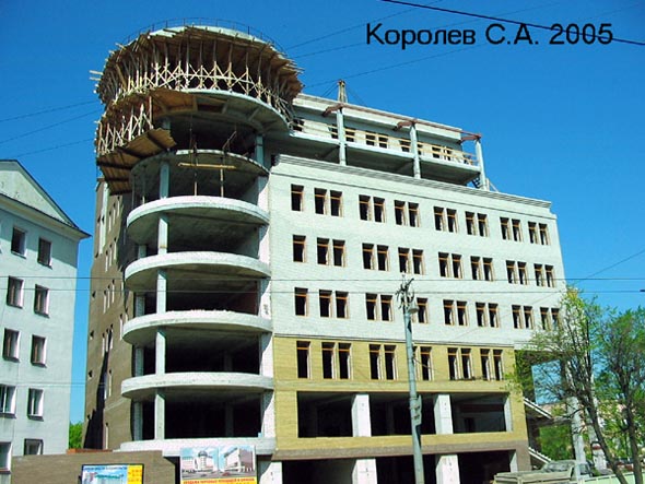 строительство дома 34 по ул Студеная Гора в 2004-2006 гг. во Владимире фото vgv
