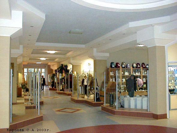 Торгово-бытовой центр Променад (закрыт летом 2004) во Владимире фото vgv