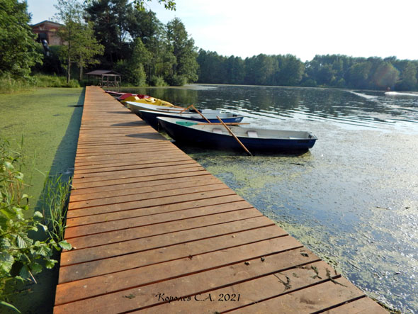 озеро Мелкое - Лягушатник в Загородном парке во Владимире фото vgv