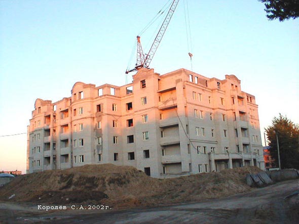 строительство дома 23г по Судогодскому шоссе 2002 г. во Владимире фото vgv