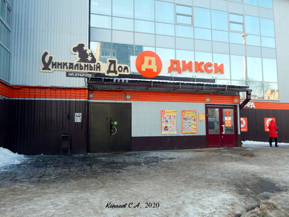 супермаркет «ДИКСИ» на Тихонравова 8а во Владимире фото vgv