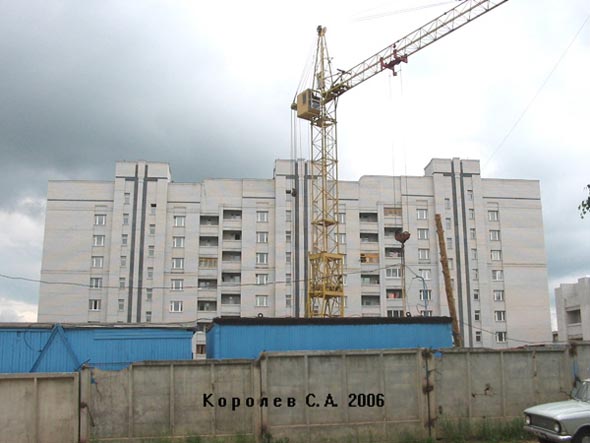 строительство дома 11 по ул.Тихонравова 2005-2009 гг. во Владимире фото vgv