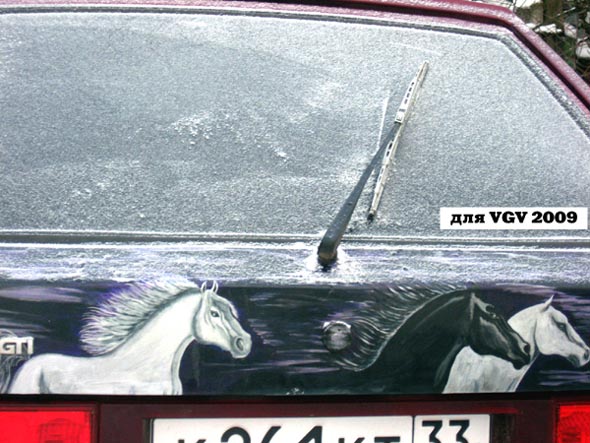 Железная коняшка январь 2009 года во Владимире фото vgv