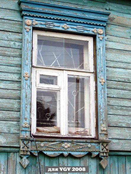 деревянные наличники в Шепелево на доме 33 по улице Центральная во Владимире фото vgv