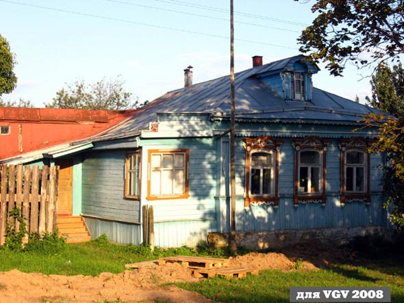 деревянные резные наличники дома 24 по улице Цетральная бывшего села Спасское во Владимире фото vgv