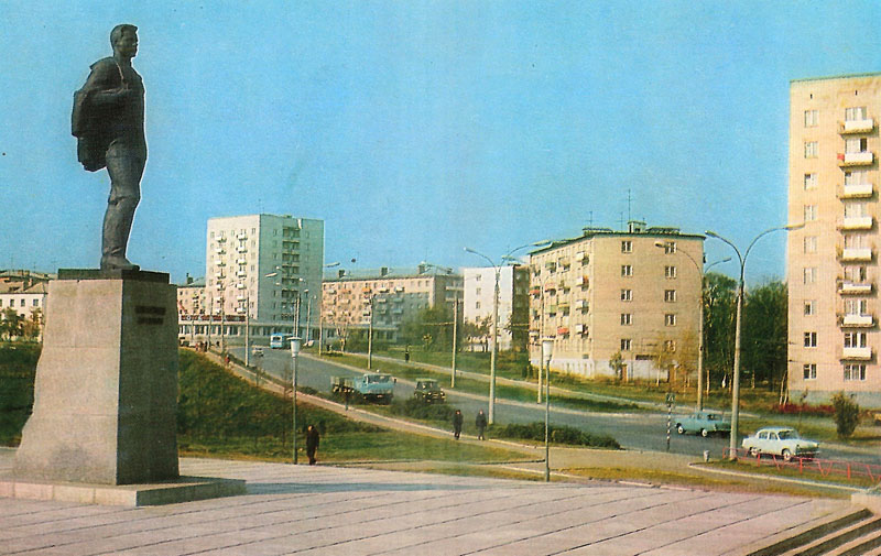 Улица Усти-на-Лабе на фото 1978 года во Владимире фото vgv