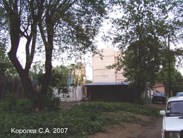 Дом 3 по Варваринскому проезду - снесен 2003 г. во Владимире фото vgv