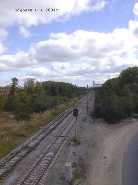«Мостостроевский мост» через железную дорогу в Яму в конце улицы Верхняя Дуброва во Владимире фото vgv