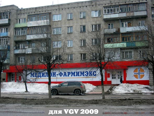 аптека «Медилон Фармимекс» Верхняя Дуброва 6 во Владимире фото vgv