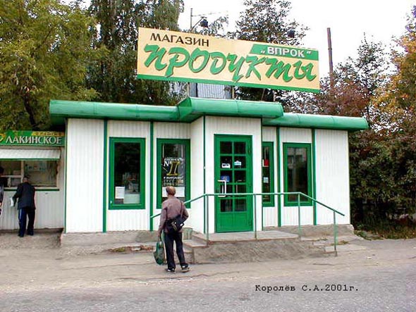 продовольственный магазин «Впрок» на Верхней Дуброва 6 во Владимире фото vgv