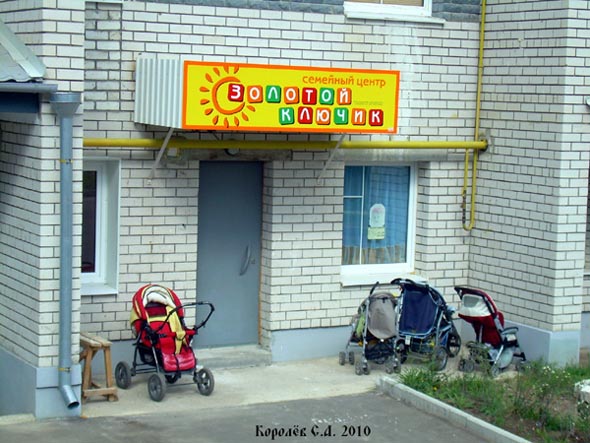 семейный центр «Золотой Ключик» на Верхней Дуброва 26а во Владимире фото vgv