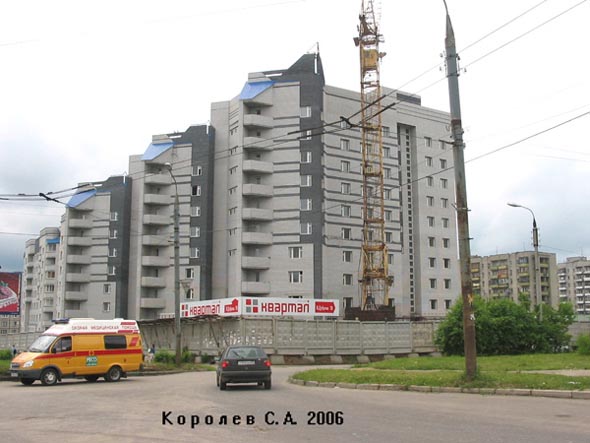 Строительство дома 26ж по ул. Верхняя Дуброва 2004-2007 гг. во Владимире фото vgv