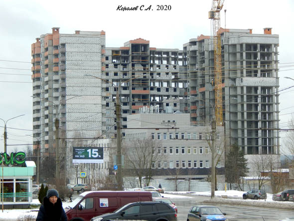 строительство ЖК Эталон 2019 г. на Верхней Дуброва 42 во Владимире фото vgv