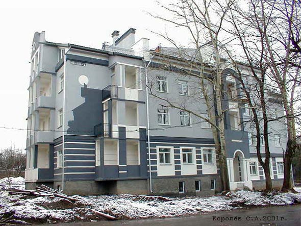 Строительство дома 12 улица Володарского в 2002-2005 гг во Владимире фото vgv
