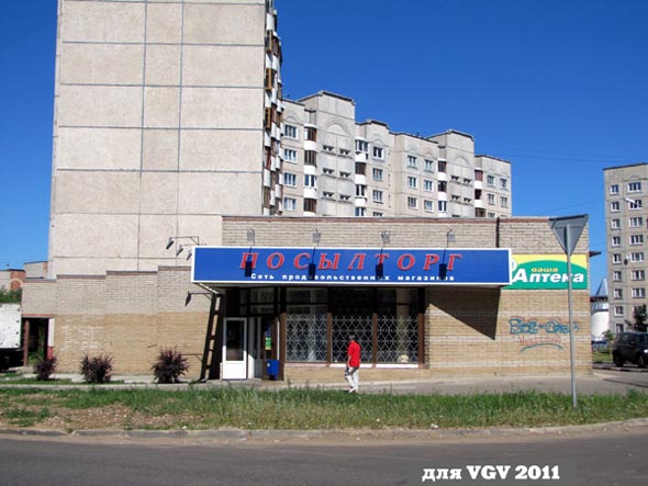 Супермаркет Посылторг улица Юбилейная дом 3 во Владимире фото vgv