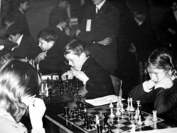 фотозарисовки шахматная школа 70-е 80-е годы 20-го века во Владимире фото vgv