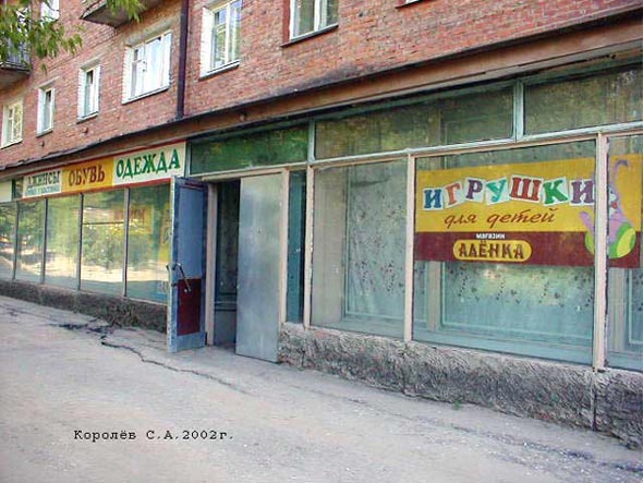 (с 2004 пр-т Ленина 48) магазин игрушек для детей Аленка во Владимире фото vgv