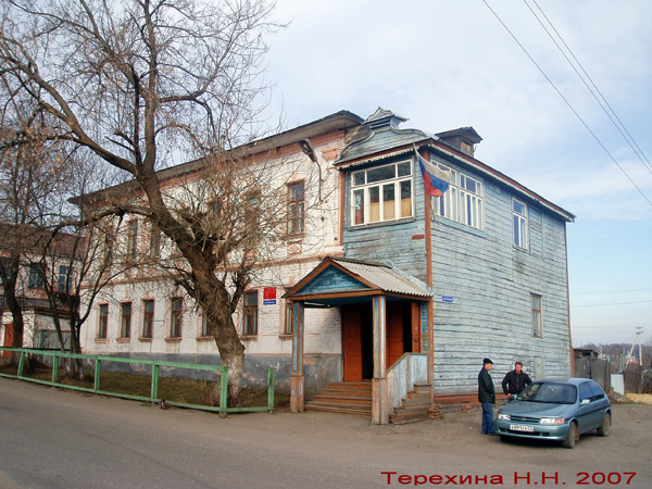 поселок Мстера Советская улица в Вязниковском районе Владимирской области фото vgv