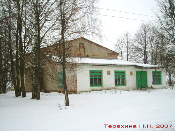Дом Культуры в деревне Пески в Вязниковском районе Владимирской области фото vgv