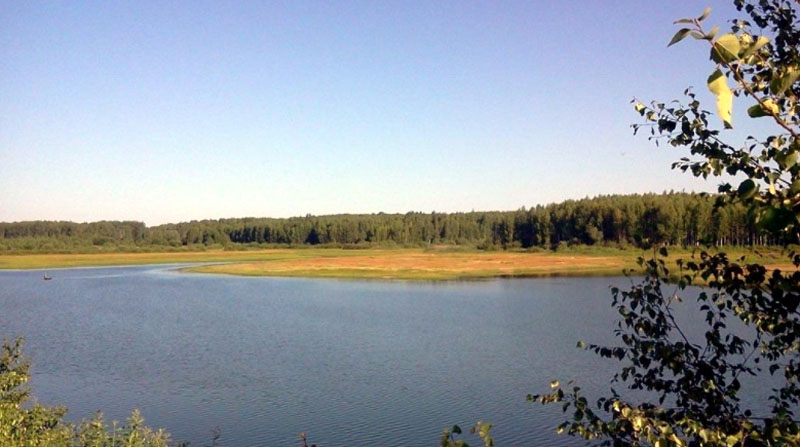 Водохранилище у д. Бахтолово в Вязниковском районе Владимирской области фото vgv