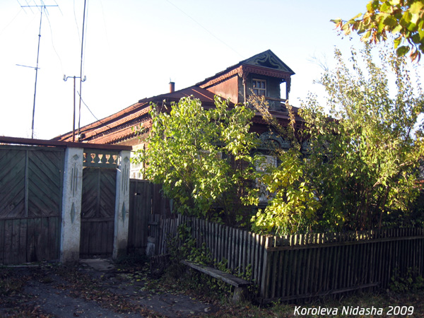 резные наличники на Комсомольской 56 в Юрьев Польском районе Владимирской области фото vgv