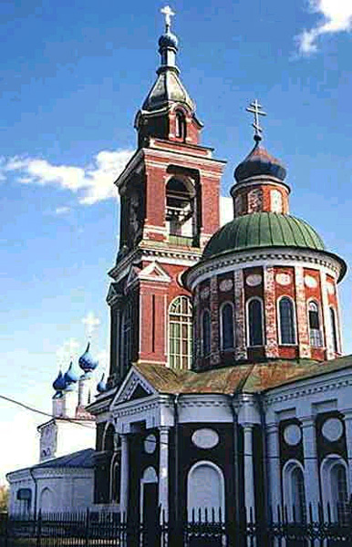 Церкви Покровская и Никитская XVIII в. в Юрьев Польском районе Владимирской области фото vgv