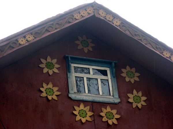 Декоративный фронтон в Юрьев Польском районе Владимирской области фото vgv