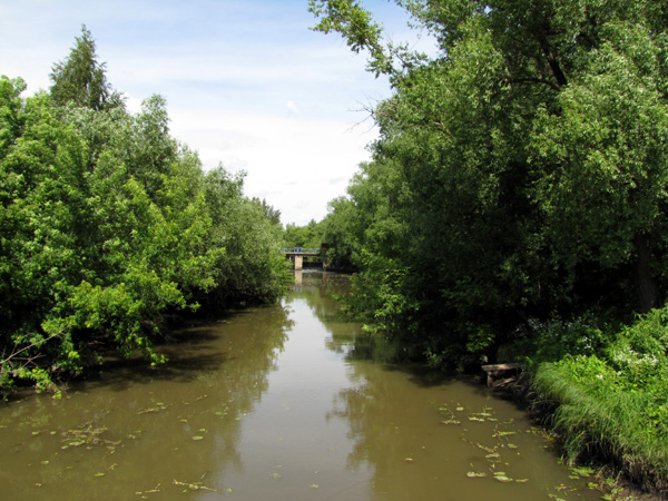 Река на Набережной в Юрьев Польском районе Владимирской области фото vgv