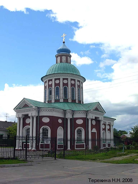 Церковь Святого Великомученика Никиты 1796г. в Юрьев Польском районе Владимирской области фото vgv